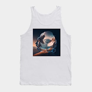 Visions of Reflections - Snowy Mountain Tank Top